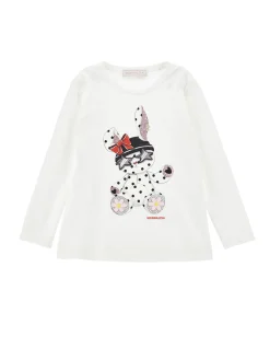 T shirt coniglietto strass