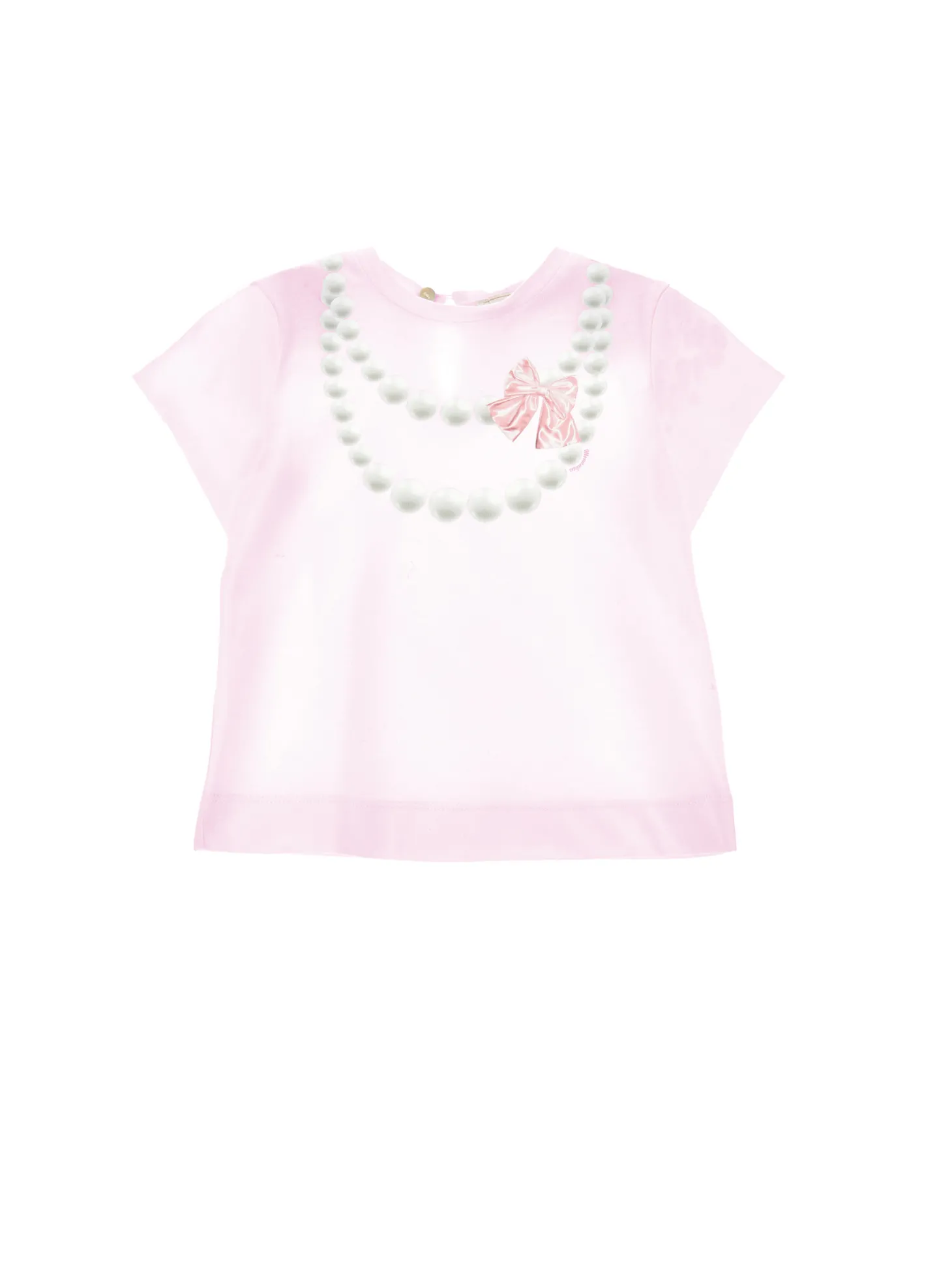 T shirt jersey stampa collana