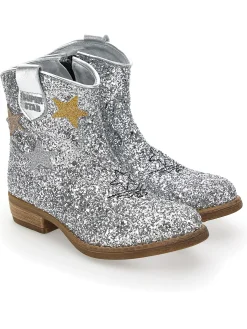 Texani glitter con stelle a contrasto