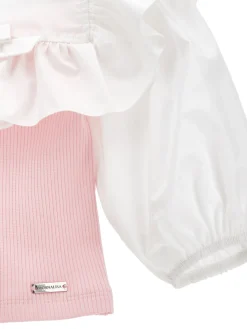 Top cotone con viscosa