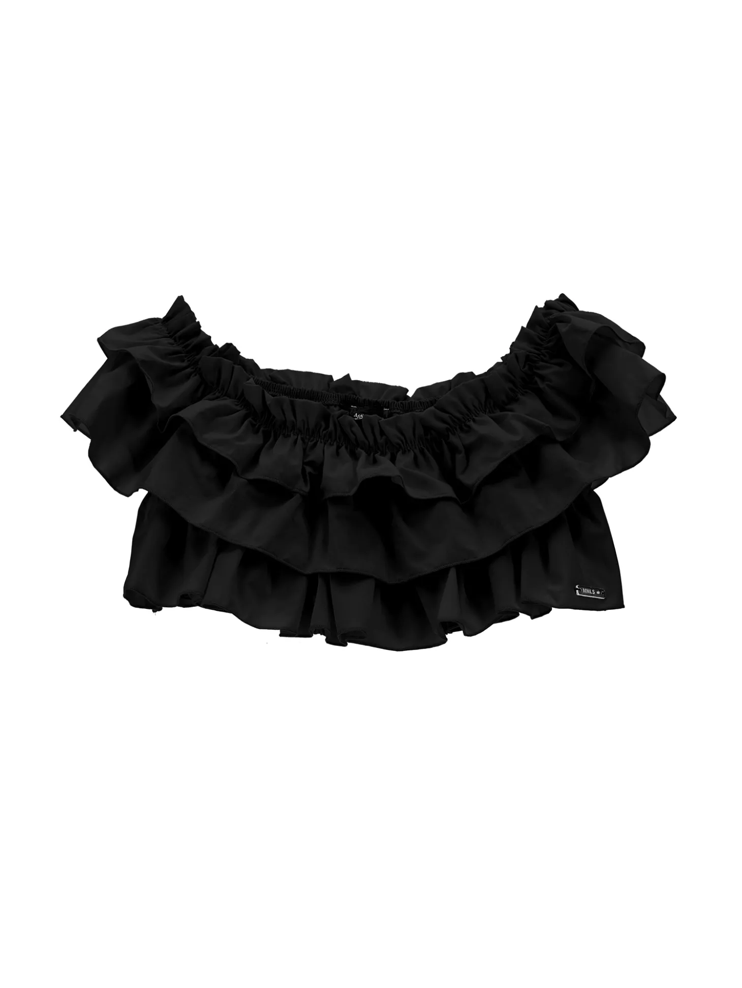 Top cotone frou frou