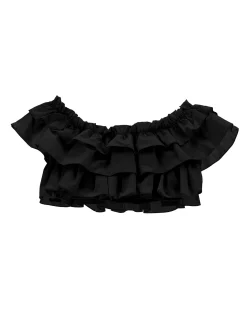 Top cotone frou frou