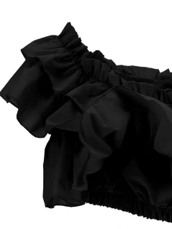 Top cotone frou frou
