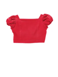 Top cropped jersey