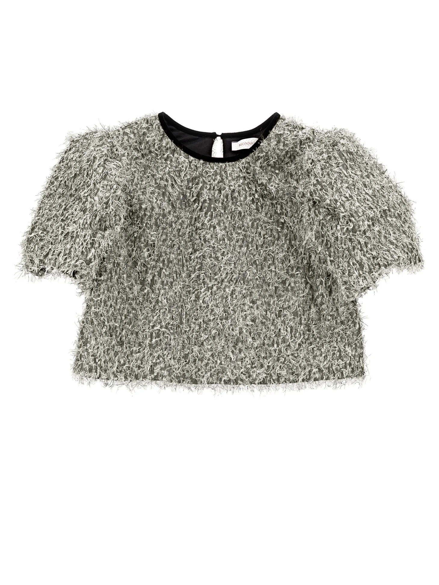 Top frange lurex