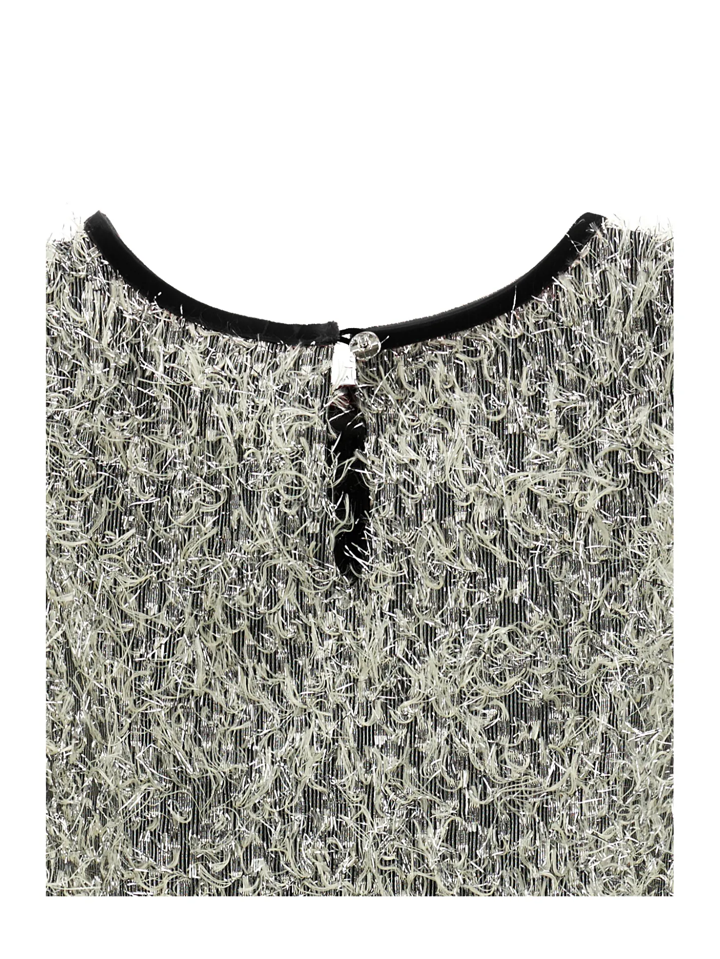 Top frange lurex