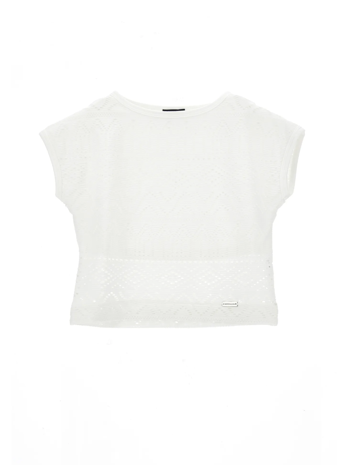 Top jersey traforato