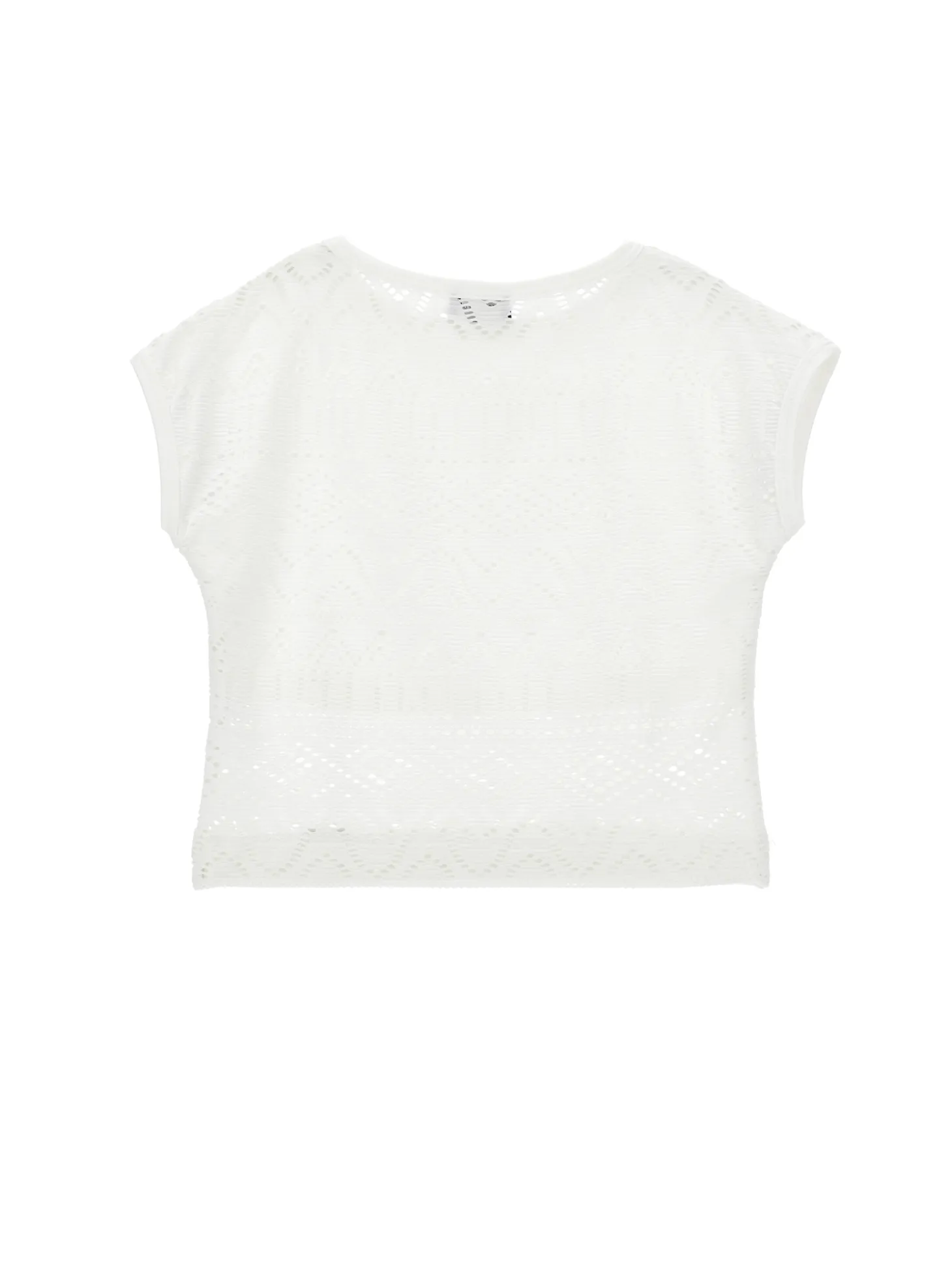 Top jersey traforato