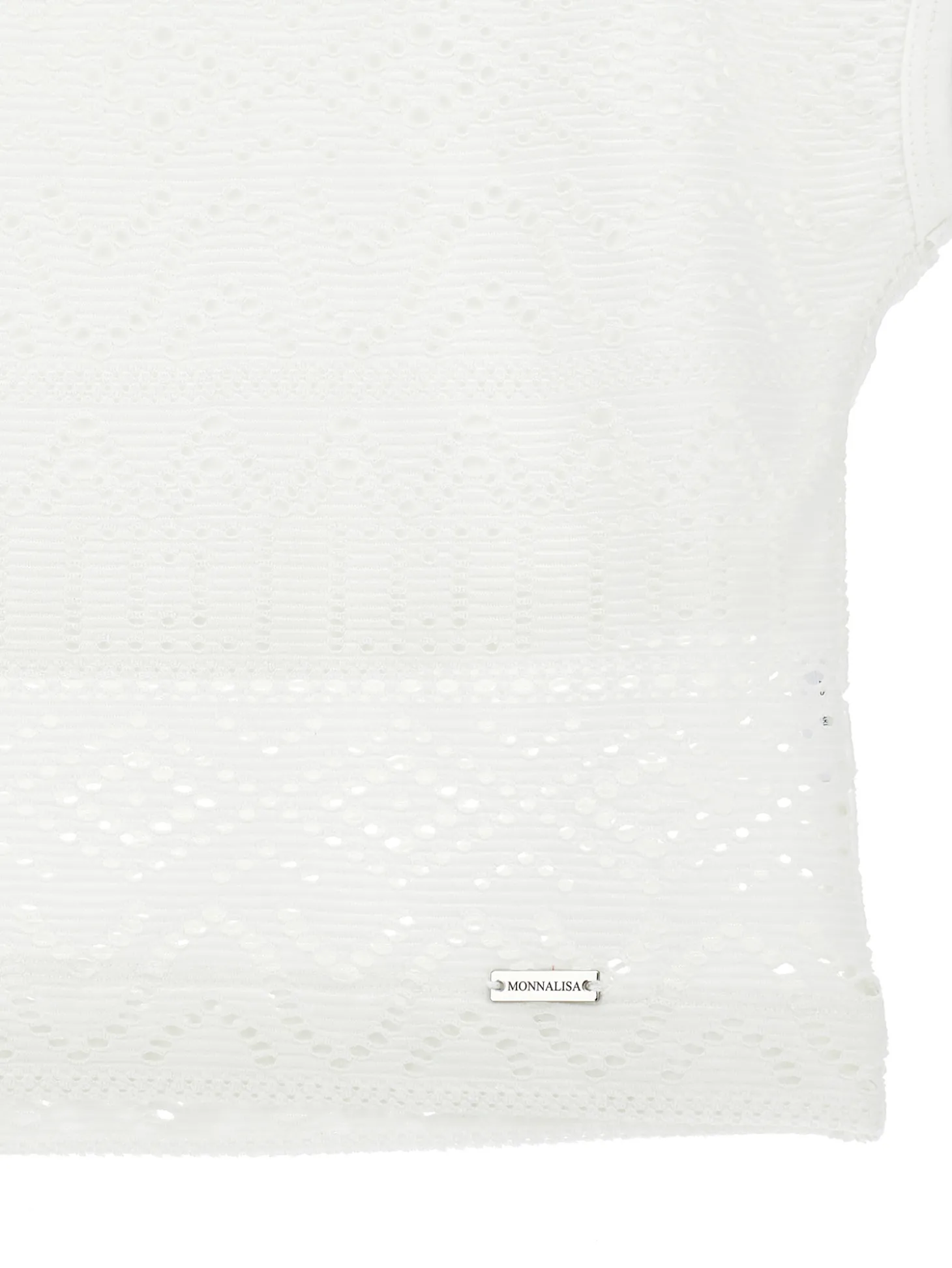 Top jersey traforato