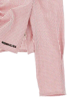Top popeline increspalo maniche lunghe