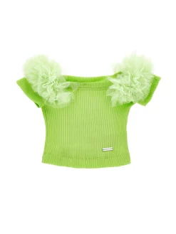 Top viscosa tulle