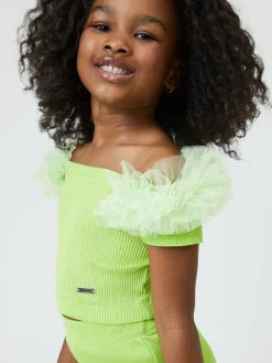 Top viscosa tulle