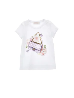 T-shirt bag con strass