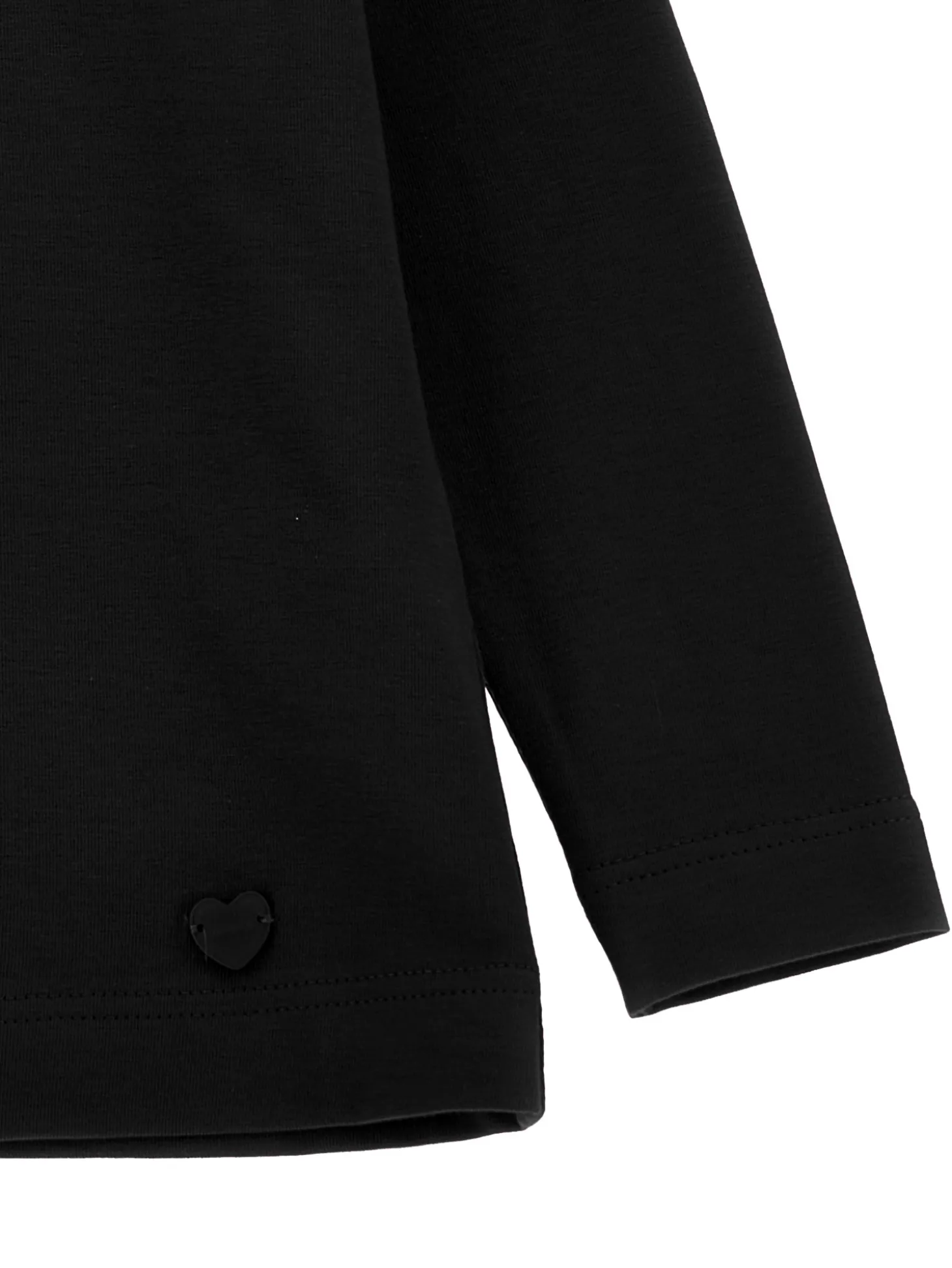T-shirt colletto tulle