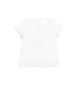 T-shirt con maxi margherita
