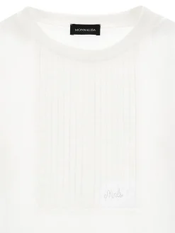 T-shirt con plastron