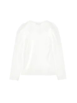 T-shirt cotone con nastro applicato