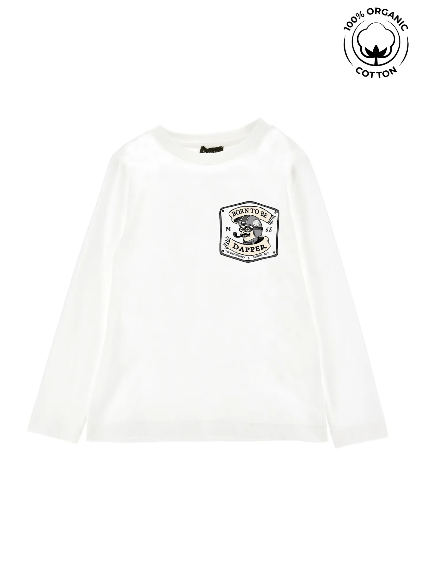 T-shirt cotone cotone organico dapper
