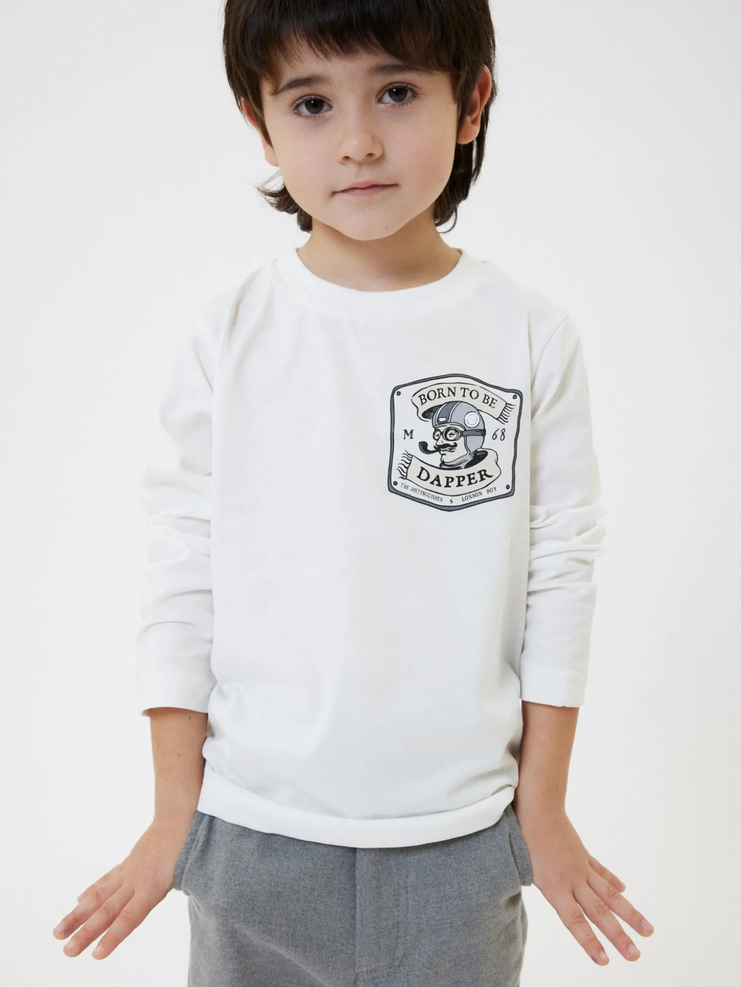 T-shirt cotone cotone organico dapper
