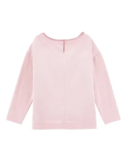 T-shirt cotone organico con galette