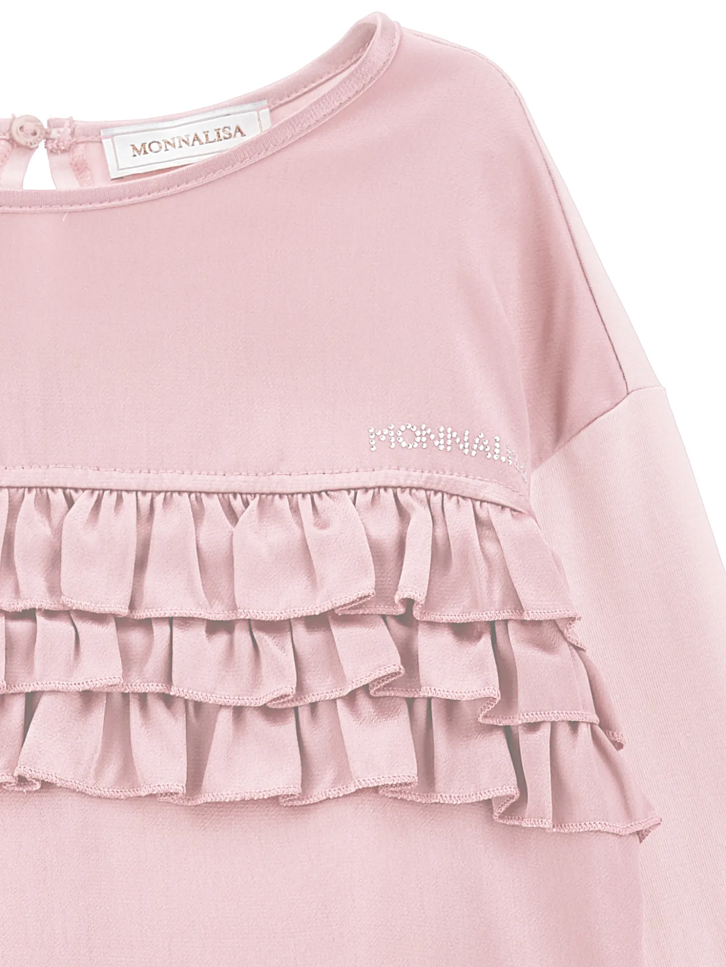 T-shirt cotone organico con galette