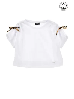 T-shirt cotone organico cropped