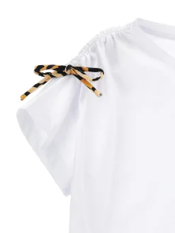 T-shirt cotone organico cropped