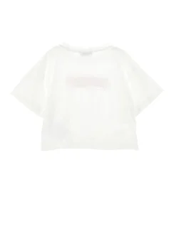T-shirt cotone organico cropped