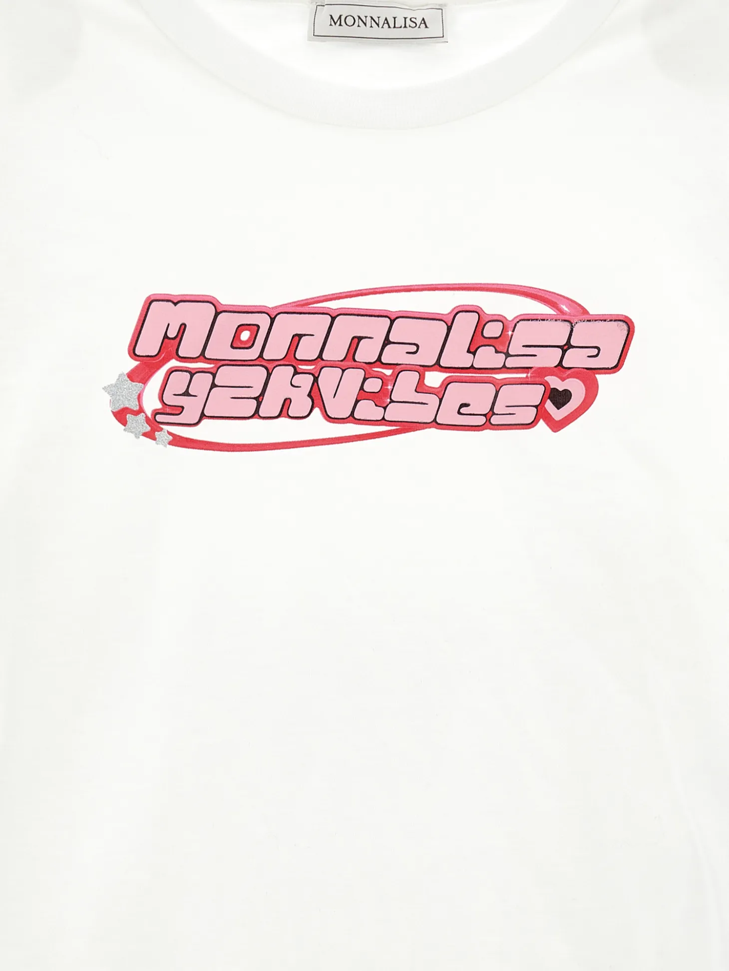 T-shirt cotone organico cropped