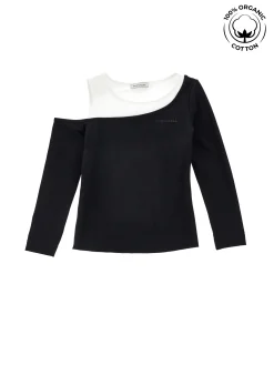 T-shirt cotone organico cut out