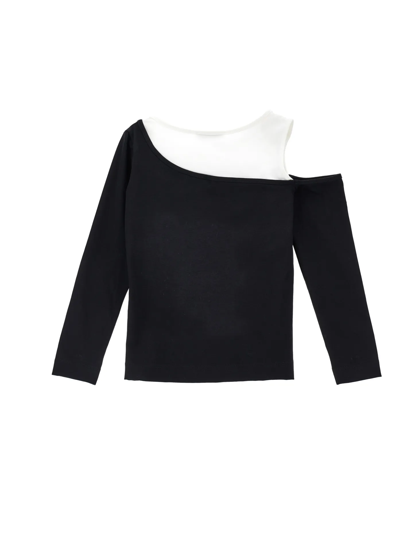 T-shirt cotone organico cut out