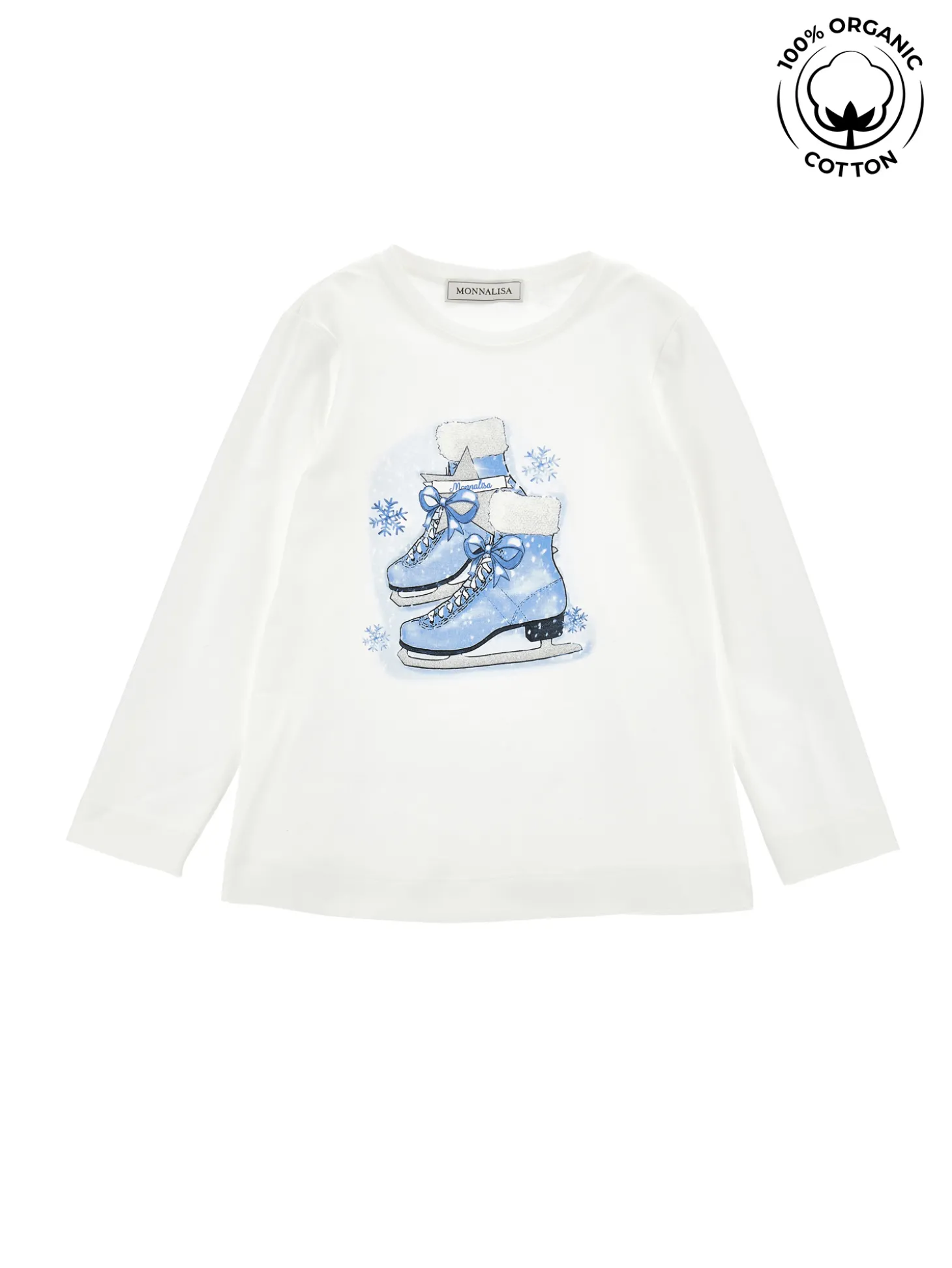 T-shirt cotone organico stampa pattini