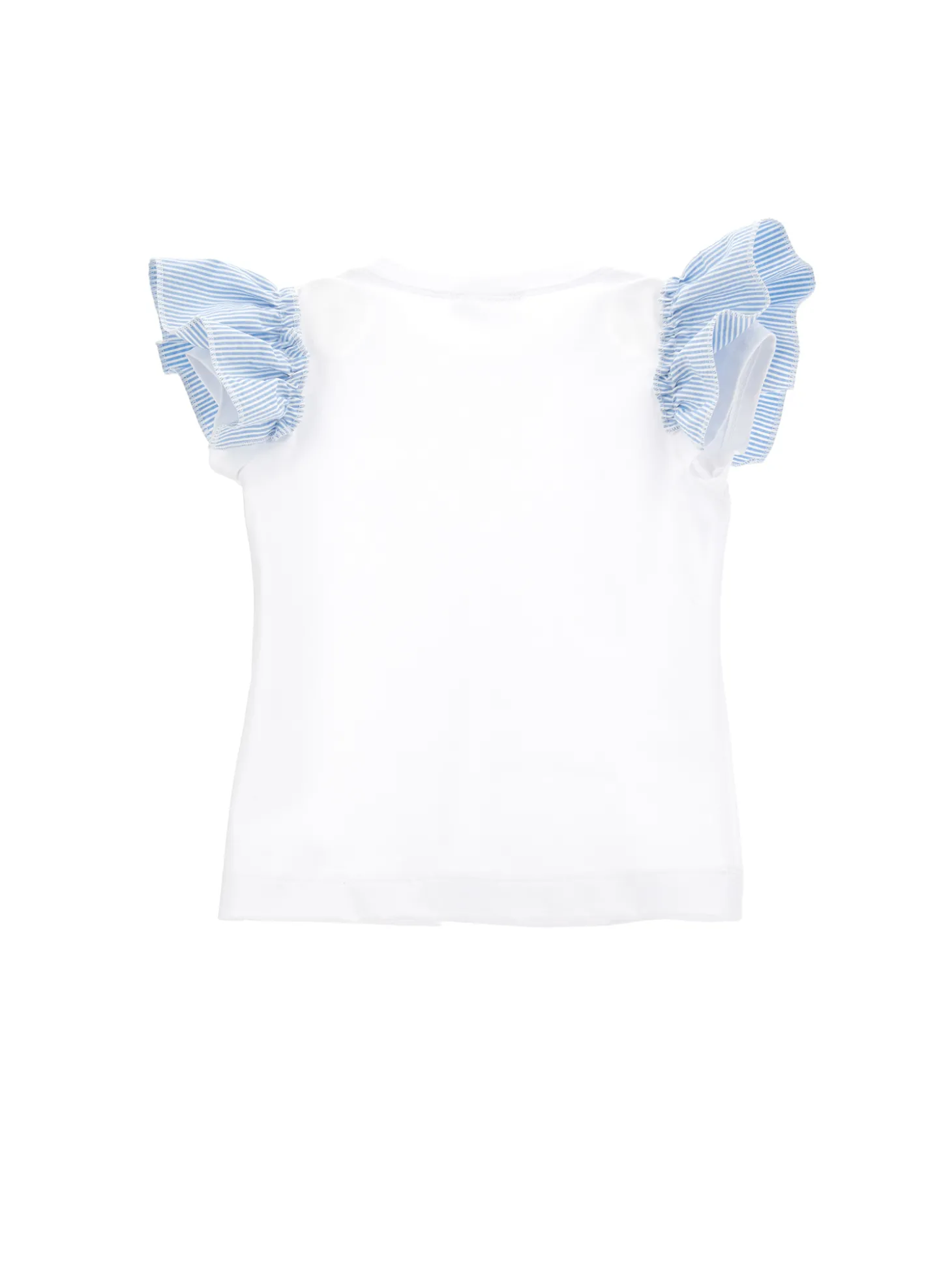 T-shirt cotone organico volants