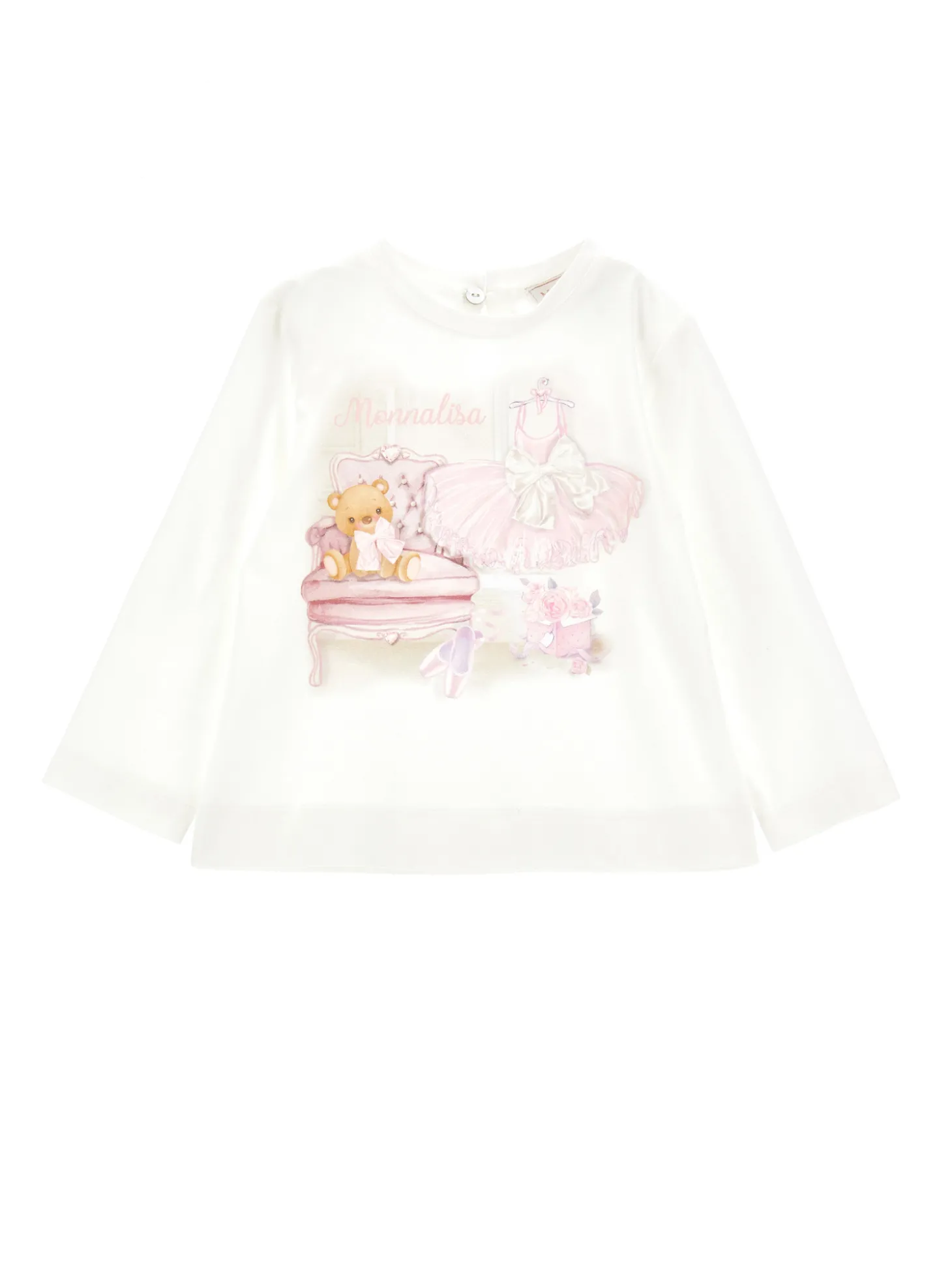 T-shirt cotone stampa balletto