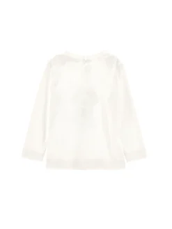 T-shirt cotone stampa barboncino e anemone