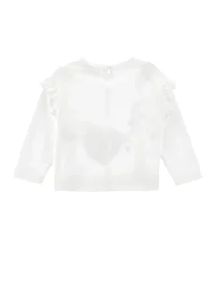 T-shirt cotone stampa tracolla