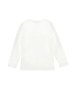 T-shirt cotone stampata con logo strass