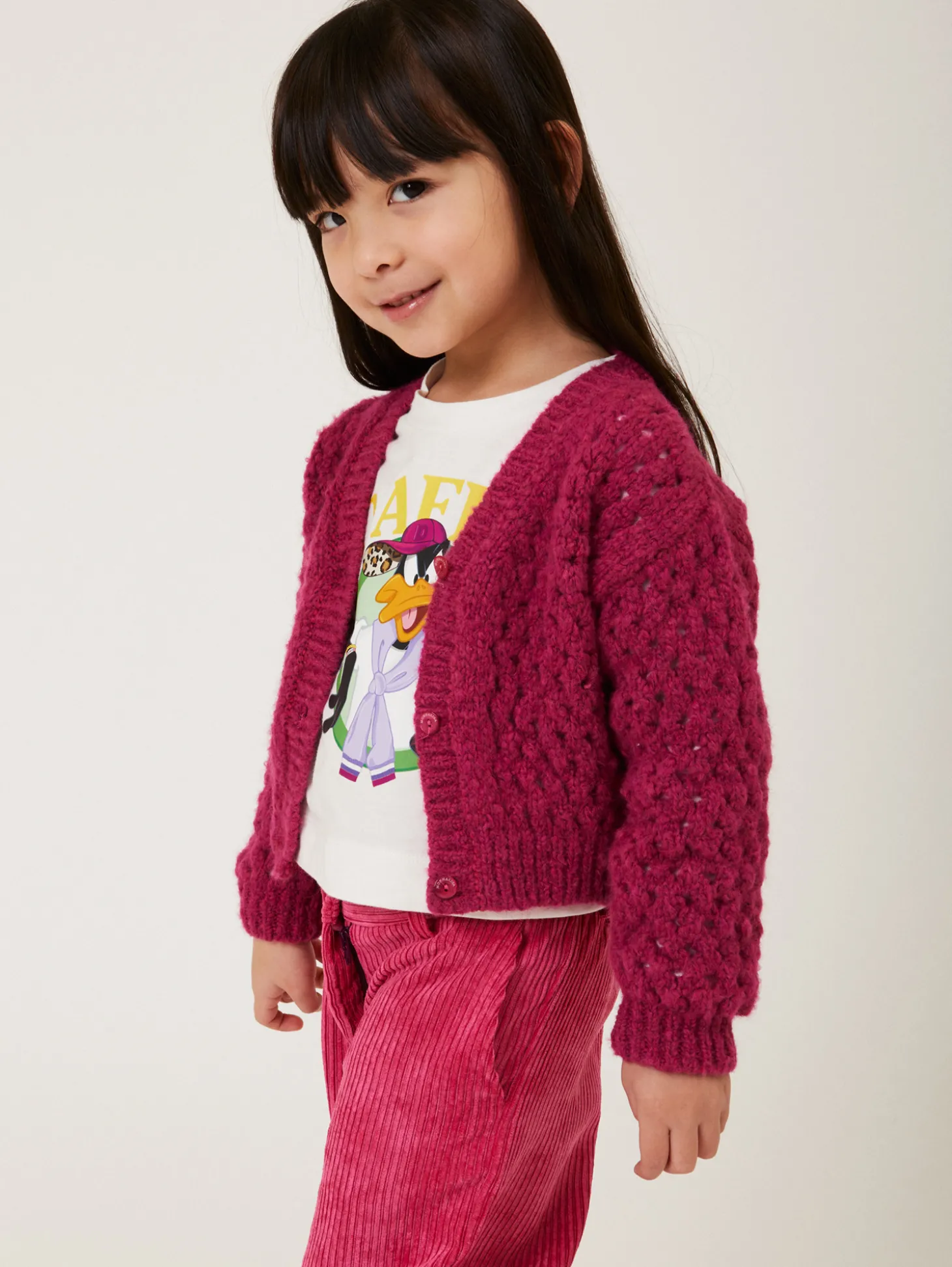 T-shirt cropped Daffy Duck