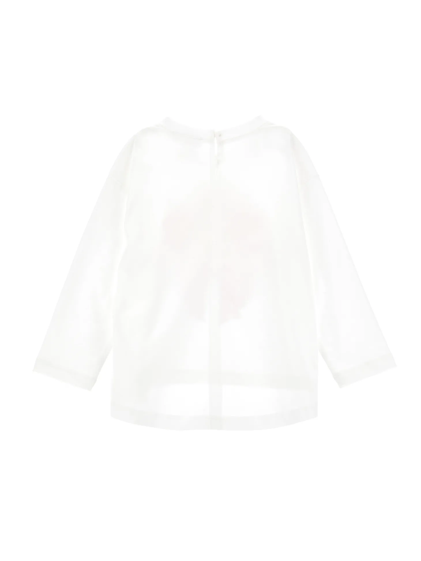 T-shirt cropped stampa anemoni
