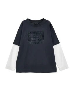 T-shirt doppia manica