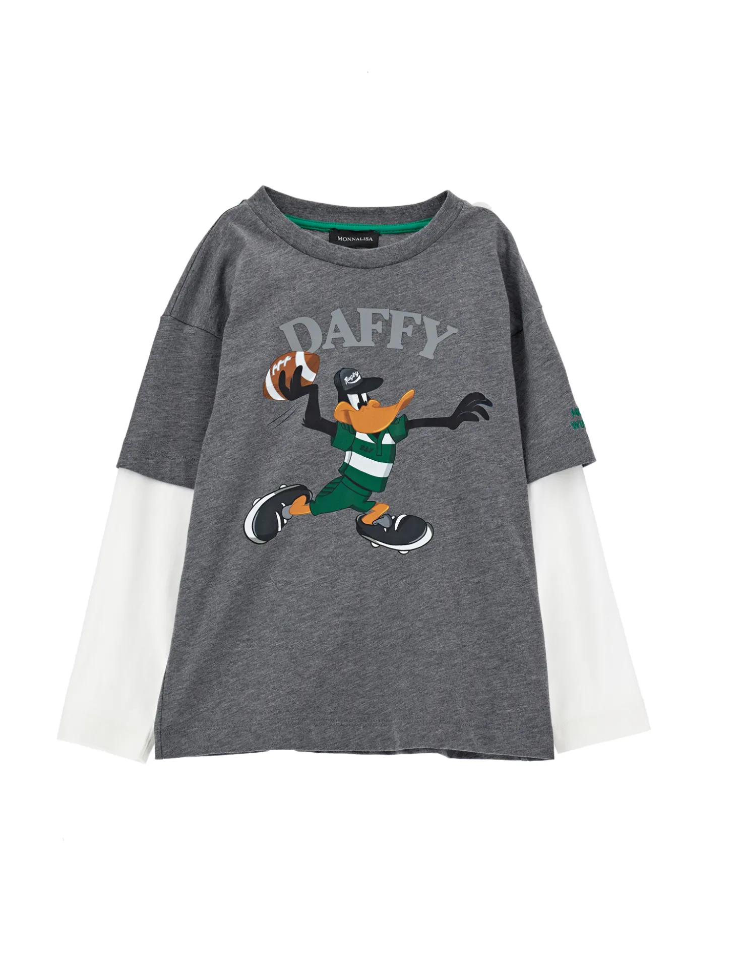 T-shirt doppia manica Daffy Duck
