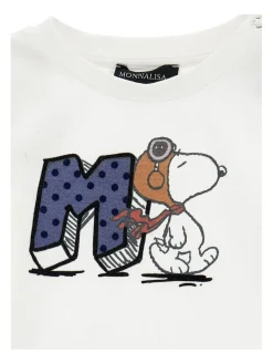 T-shirt girocollo Snoopy