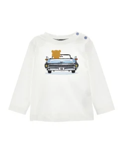 T-shirt girocollo stampata