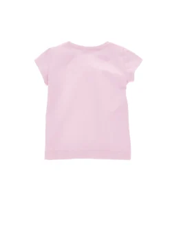 T-shirt jersey con fiori