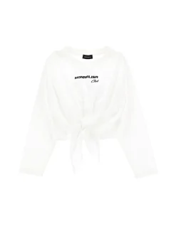 T-shirt jersey con nodo