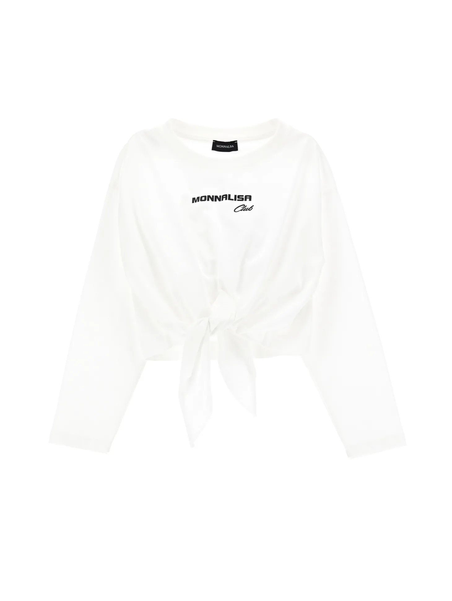 T-shirt jersey con nodo