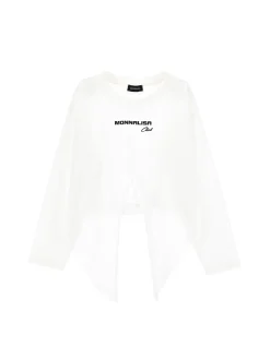 T-shirt jersey con nodo