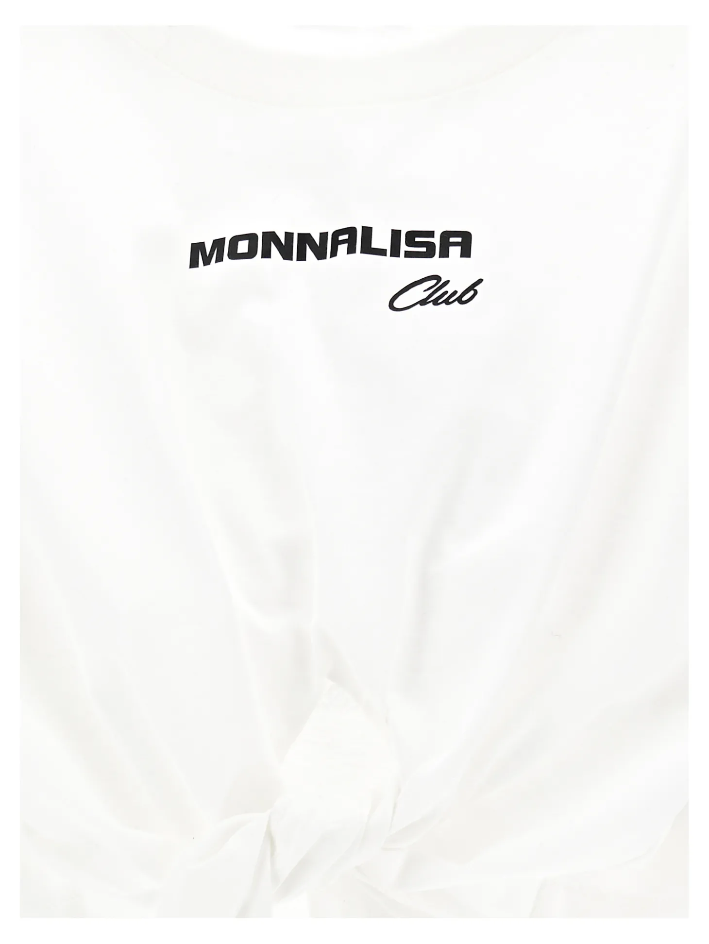 T-shirt jersey con nodo