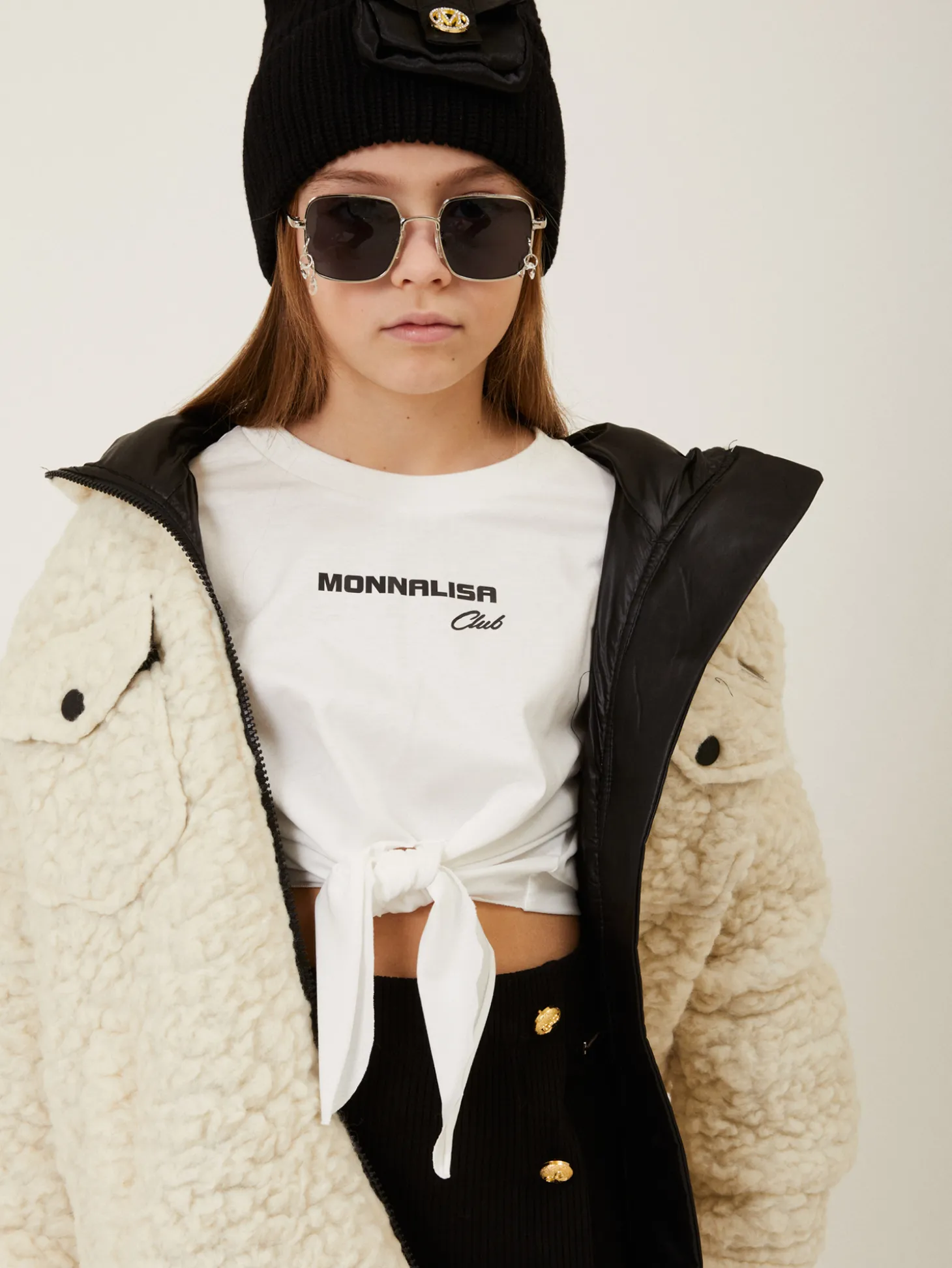 T-shirt jersey con nodo