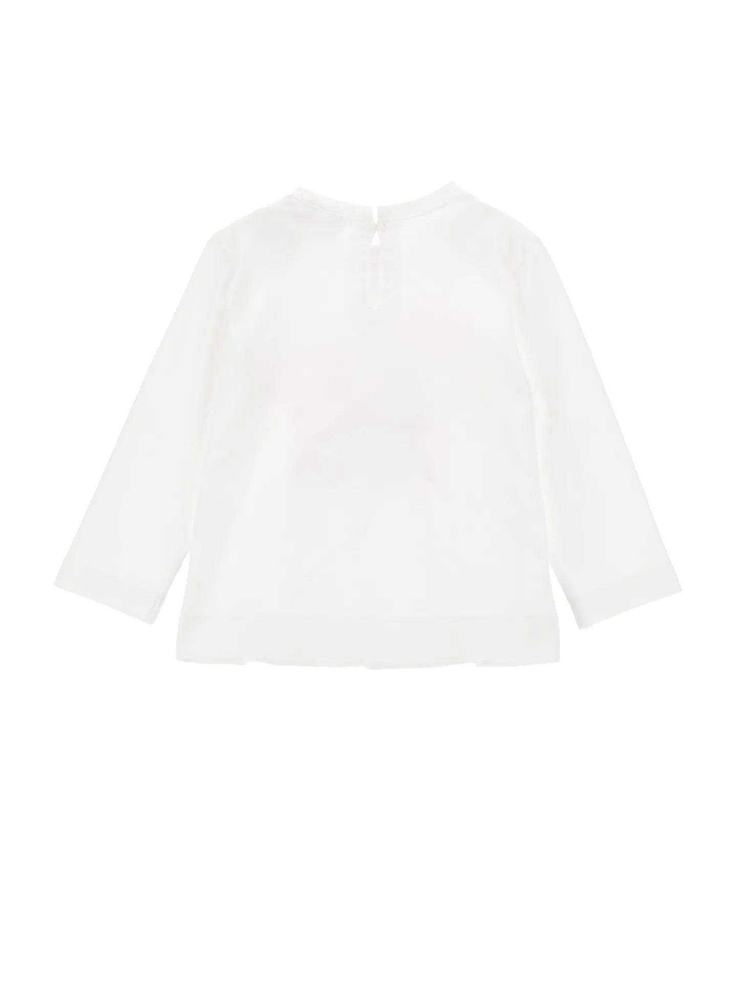 T-shirt jersey cotone con tulle